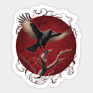 Crow Sticker